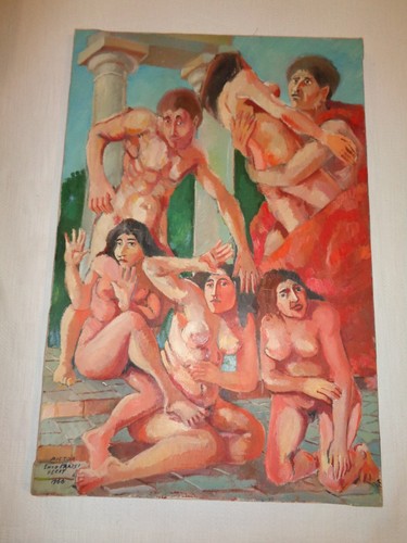 Quadro firmato enzo parisi - quadro,