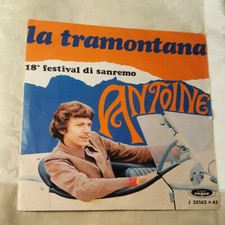Disco 45 Antoine La tramontana
