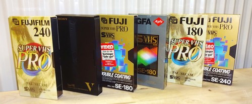 Auswahl vhs videokassette - auswahl,