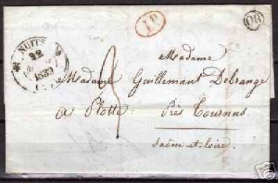Francia 1839 lettera - , piegata