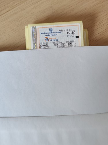 109 marche bollo - bollo, euro