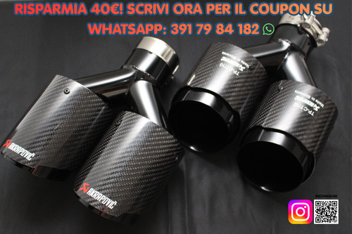 Terminale scarico doppia - di,