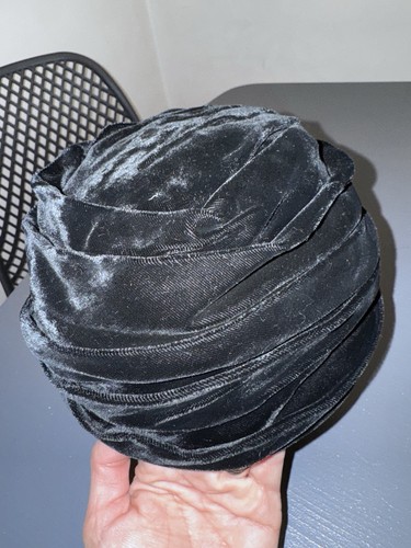 Cappello velluto anni 60 - velluto, ‘60