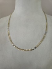 Collana oro 18kt 750 bicolore - collana,