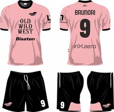Completo Palermo Calcio Nome e Numero Gratis Con La Personalizzazione No Reso