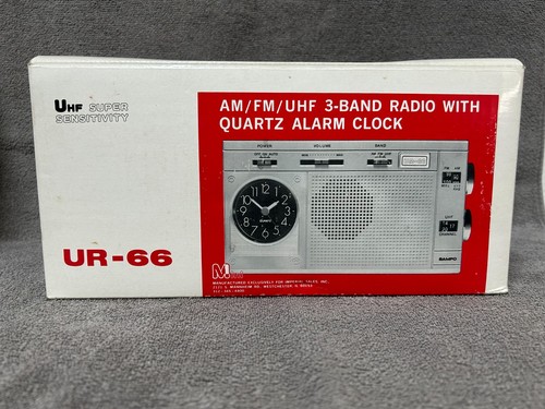 Radio sveglia vintage sampo - vintage,