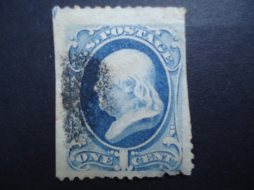 Timbre postage one - u.s, 1