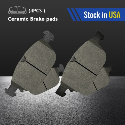 Front ceramic brake pads - ceramic, w/