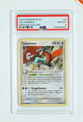 Pokemon psa salamence 19 ex - pokemon, 8