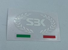 1 adesivo DUCATI campione del mondo sbk  851 888 916 996 998 999 bianco