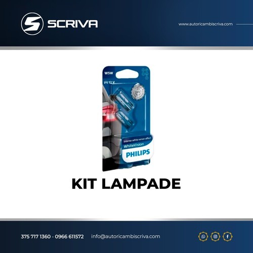 Lampade philips t10 w5w - lampade,