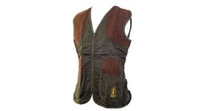 Gilet da tiro leggero traspirante Bisley UK cotone e pelle