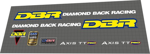 Set decalcomanie pro dbr - set,