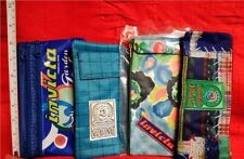 Invicta Lotto 4 Astucci Vintage Portapenne Scuola Anni 80/90 Bustine Collezione