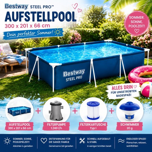 Piscina fuori terra - , bestway