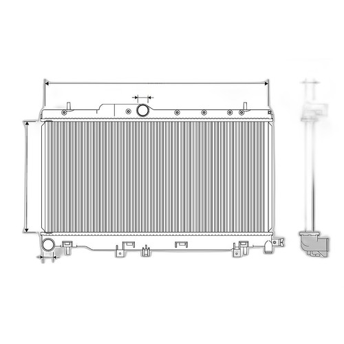 Radiatore raffreddamento