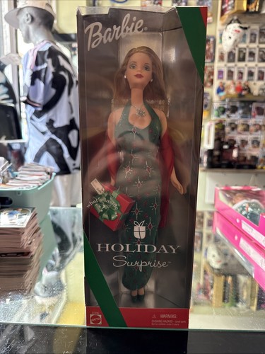 Barbie holiday surprise doll - barbie,
