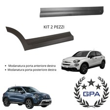 MODANATURE PORTA  ANTERIORE E POSTERIORE DESTRA FIAT 500 X CROSS 2020 2021 2022