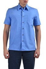 Prada Men's Blue Button Down