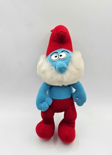Grande puffo peluche - puffo, vintage