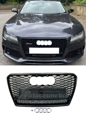 Griglia anteriore rs7 - anteriore, quattro