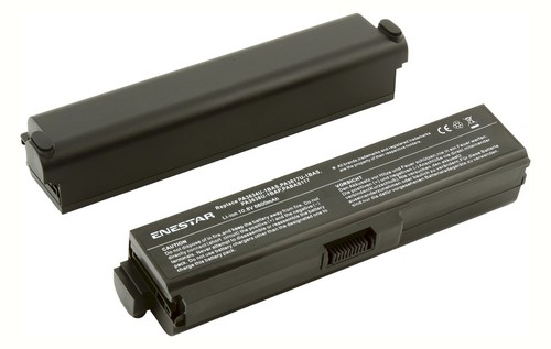 Batteria 6600 mah per toshiba - batteria,