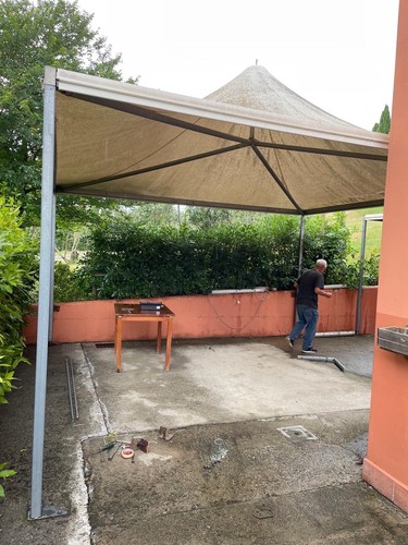 Vendesi coppia gazebo 5x5 - di,