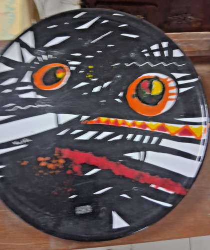 Grande piatto ceramica - grande,
