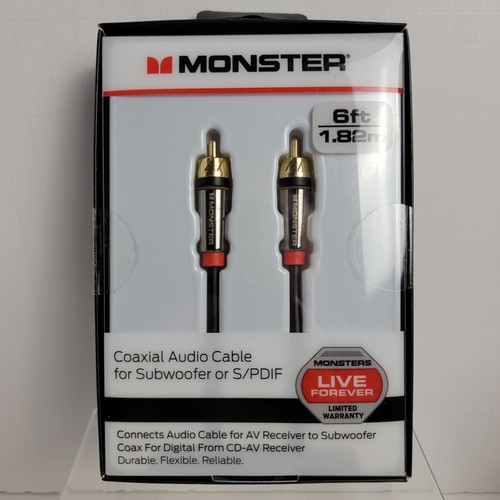 Monster cavo audio coassiale - audio,