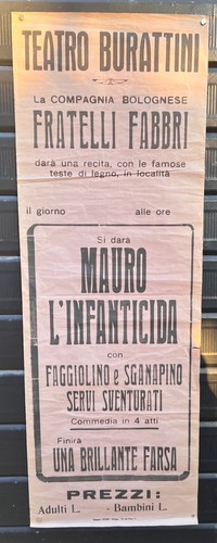 Locandina bologna teatro dei - locandina,