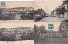 Lot de 4 cartes postales
