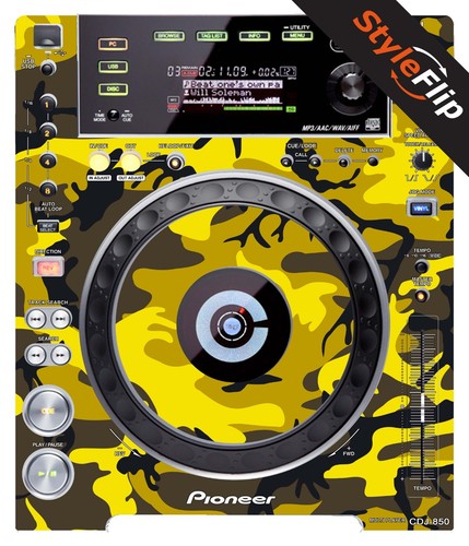 Pioneer cdj 850 - pioneer, giallo