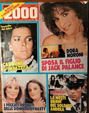 NOVELLA 2000 ORTOBRE 1982 RETTORE MINA LORETTA GOGGI PINO DANIELE