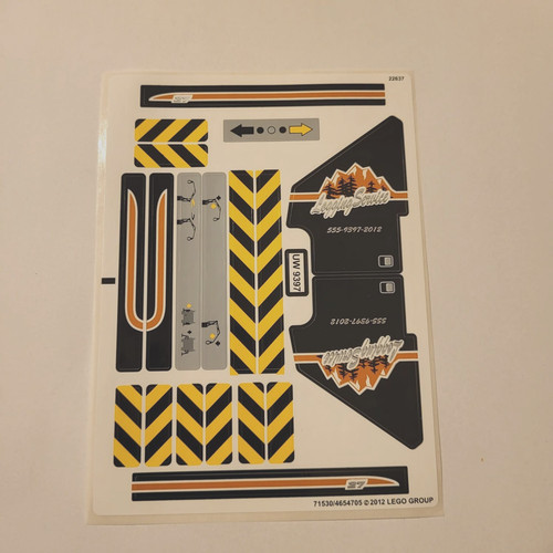 Lego original sticker sheet - original, da