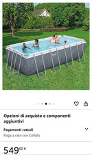 piscina fuori terra usata
