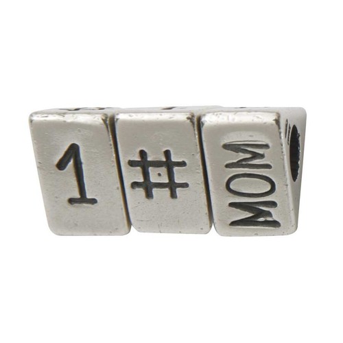 Tedora 925 silver bead mother - silver,