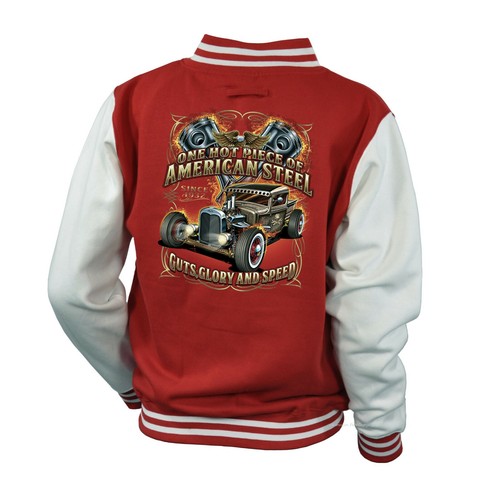 Giacca hot rod college - giacca,