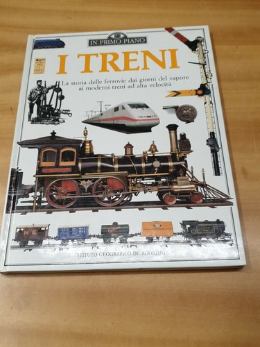 Libro ferrovia treni - libro,