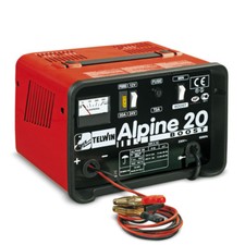 TELWIN ALPINE 20 CARICABATTERIE PORTATILE PER AUTO CAMION TRATTORI 12/24V 230V
