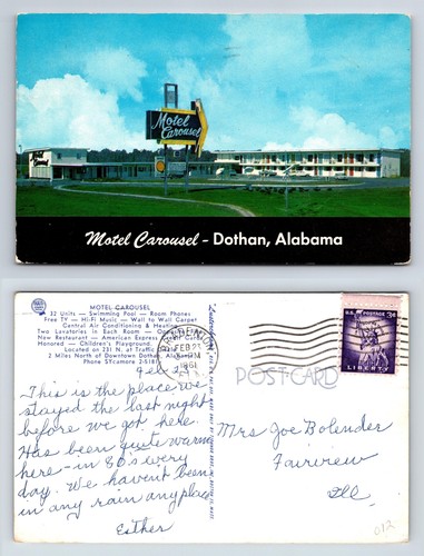 Motel carousel dothan alabama - carousel,