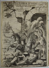 HISTORIA D'UGO - fig. 1643 - Puccinelli - TOSCANA - raro