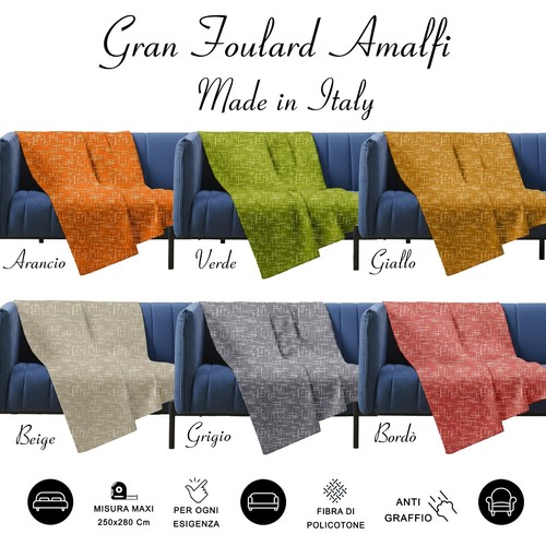 Telo copridivano gran foulard - telo,
