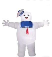 Gonfiabile Ad Aria Da Giardino Illuminato H 270 Cm Gemmy Ghostbusters Stay Puft