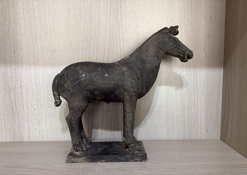 Cavallo cinese vecchia statua - cinese,