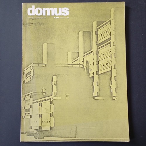 Domus 430 1965 gerrit rietveld - domus,