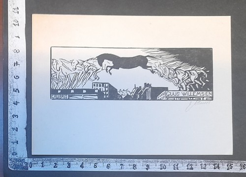 Wunderkammer exlibris 701 - k, "