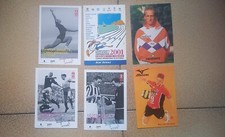 6 cartoline sport