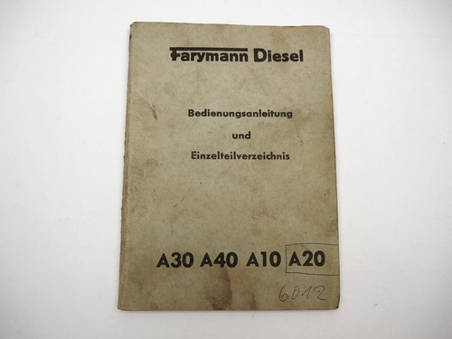 Orig farymann a10 - a10, a20