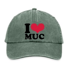 Cappellino vintage I Love MUC