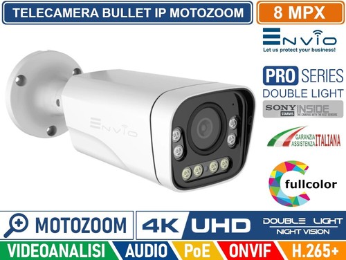 Telecamera bullet motozoom - motozoom, ip